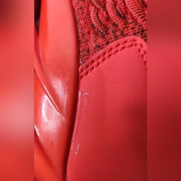 Running men's shoes in red, very comfortable - Picture 7 of 8